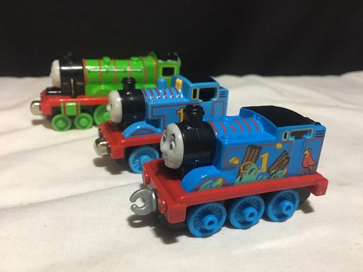 Thomas Friends Take N Play Die Cast Magnetic Trains Lot Henry And Rare Thomas