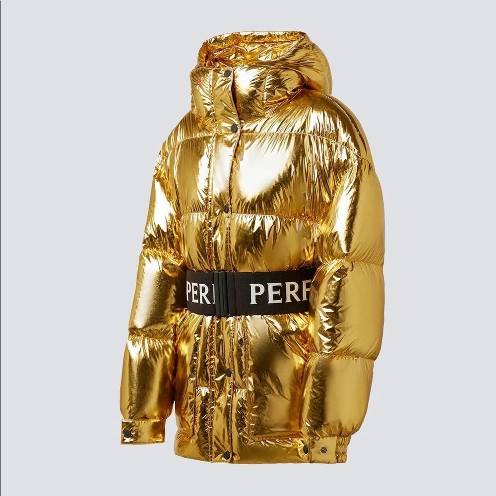 Gold sales winter jacket