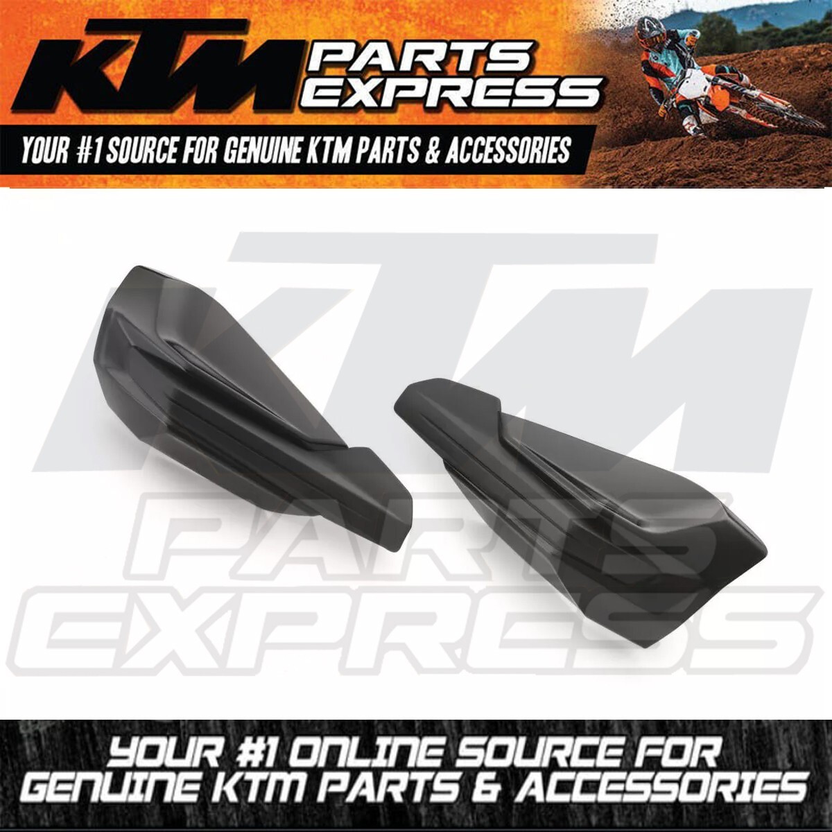 NEW OEM KTM PLASTIC HANDGUARD REPLACEMENT SHIELDS 7960218204430 | eBay