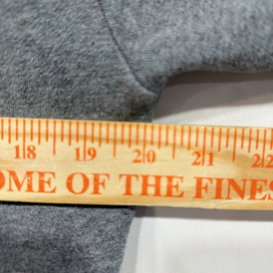 Adidas Hoodie GIrl's Large Gray Pullover Rainbow Stripe Logo Athletic Fit - Image 4 of 4