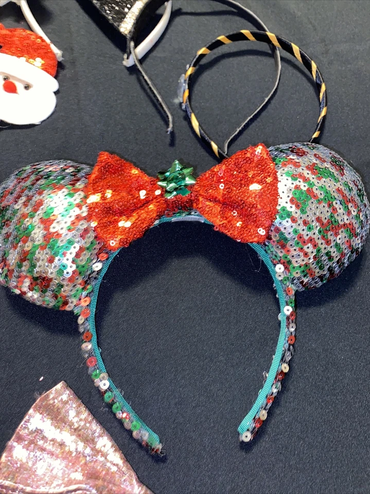 Lote Diadema Niñas Rosa Navidad Halloween Conejito de Pascua 8 Piezas Foto 4 de 4