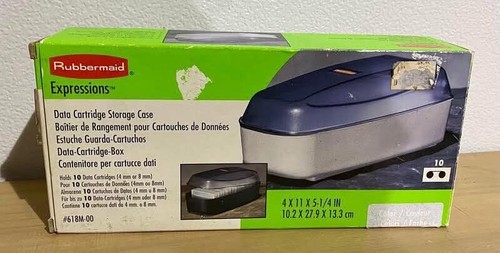 Rubbermaid Expressions 618M-00 Data Cartridge Storage Case 4mm 8mm New Open Box - 第 24/24 張圖片