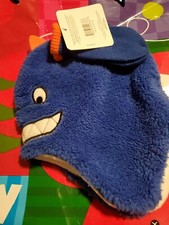 Shark Hat And Mittens Set. New