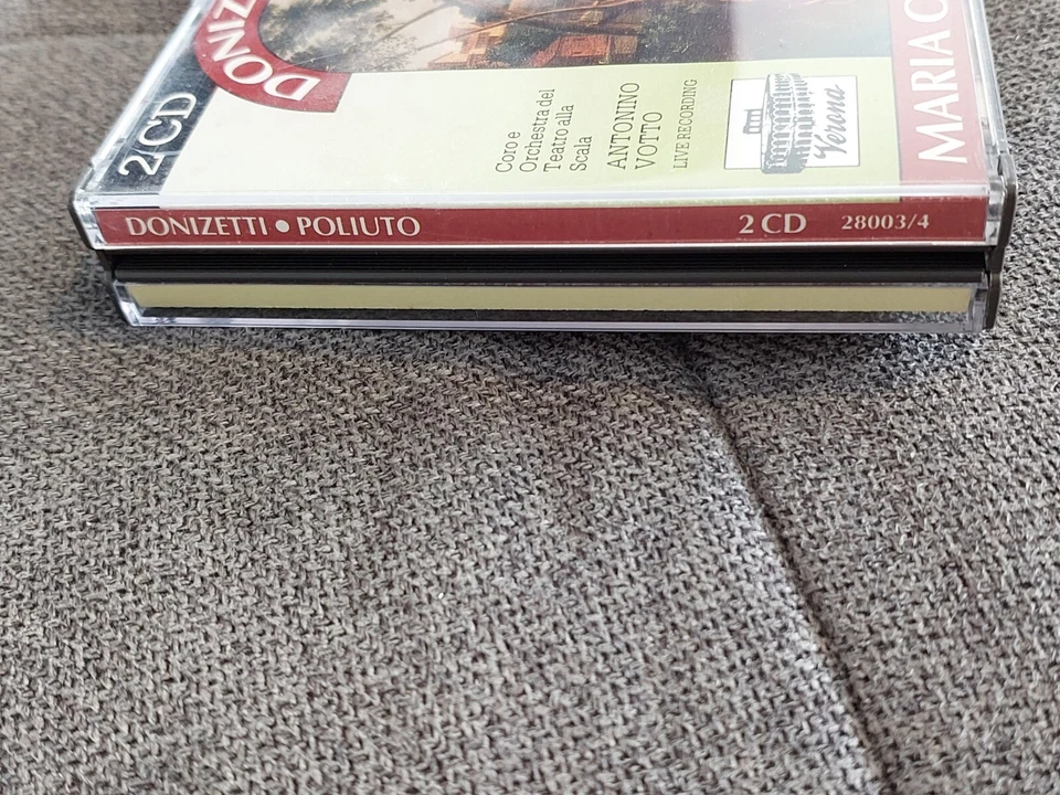 Donizetti Poliuto Maria Callas Franco Corelli 2 CD VGC - Image 3 of 4