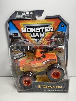 Monster Jam 2022 1:64 Series 26  EL TORO LOCO  See-Thru Crew, NEW MUST SEE!