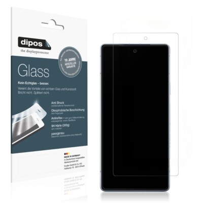 2x Schutzfolie für Google  Pixel 7a - Anti-Shock 9H Folie dipos Glass