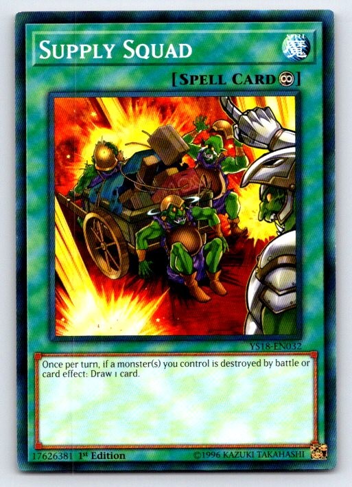 Supply Squad YS18-EN032 Common Starter Deck: Codebreaker Yu-Gi-Oh 1st Edition