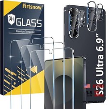 3 Pack for Samsung Screen Protector Tempered Glass  3 Pack Galaxy S26 Ultra