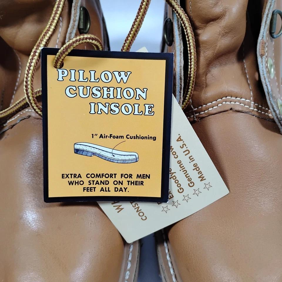 Whitetail Hunting Boot Sz 8 Leather Premium Quality Extra Insulation Made In USA - Image 3 of 4