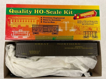 Roundhouse 07903 HO American Railway Express 50' Express Reefer #1903 Kit | Zustand: New