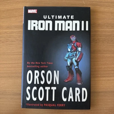 ULTIMATE IRON MAN II by Orson Scott Card (Marvel 2008) - Hardcover - Photo 1/4