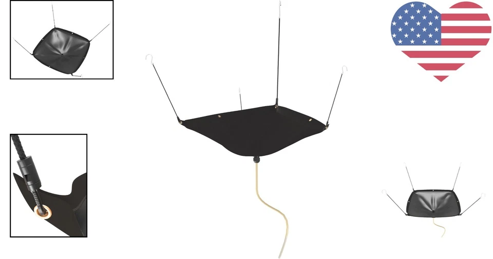 Desviador de vazamento de teto à prova d'água 10' x 10' - Configuração rápida e proteção durável - Imagem 2 de 4