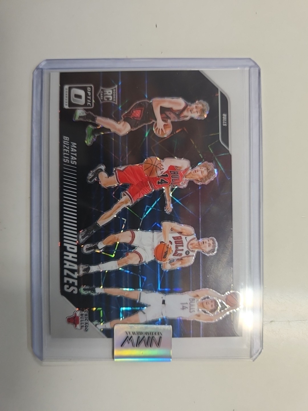 2024-25 Donruss Optic Matas Buzelis Phazes Case Hit SSP Lazer Prism RC Bulls