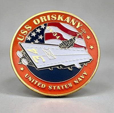 US NAVY - USS ORISKANY / CV-34 Challenge Coin  ·IN STOCK· ·FAST SHIPPING· ·NEW·