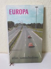 EUROPA Atlas samochodowy - Polnischer Oldtimer Autoatlas zB. Polski Fiat Polonez