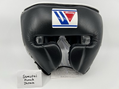 Winning Headgear CO-FG-2900 L Black/Silver Face Bar Type Authentic