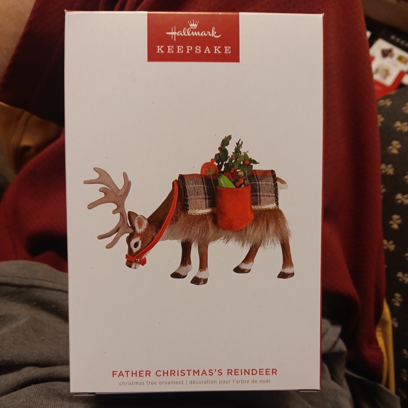 2022 Father Christmas' Reindeer, Hallmark Keepsake Ornament
