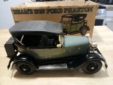 Jim Beam Whiskey 1929 Ford Model A Phaeton Car Decanter Bottle With Box