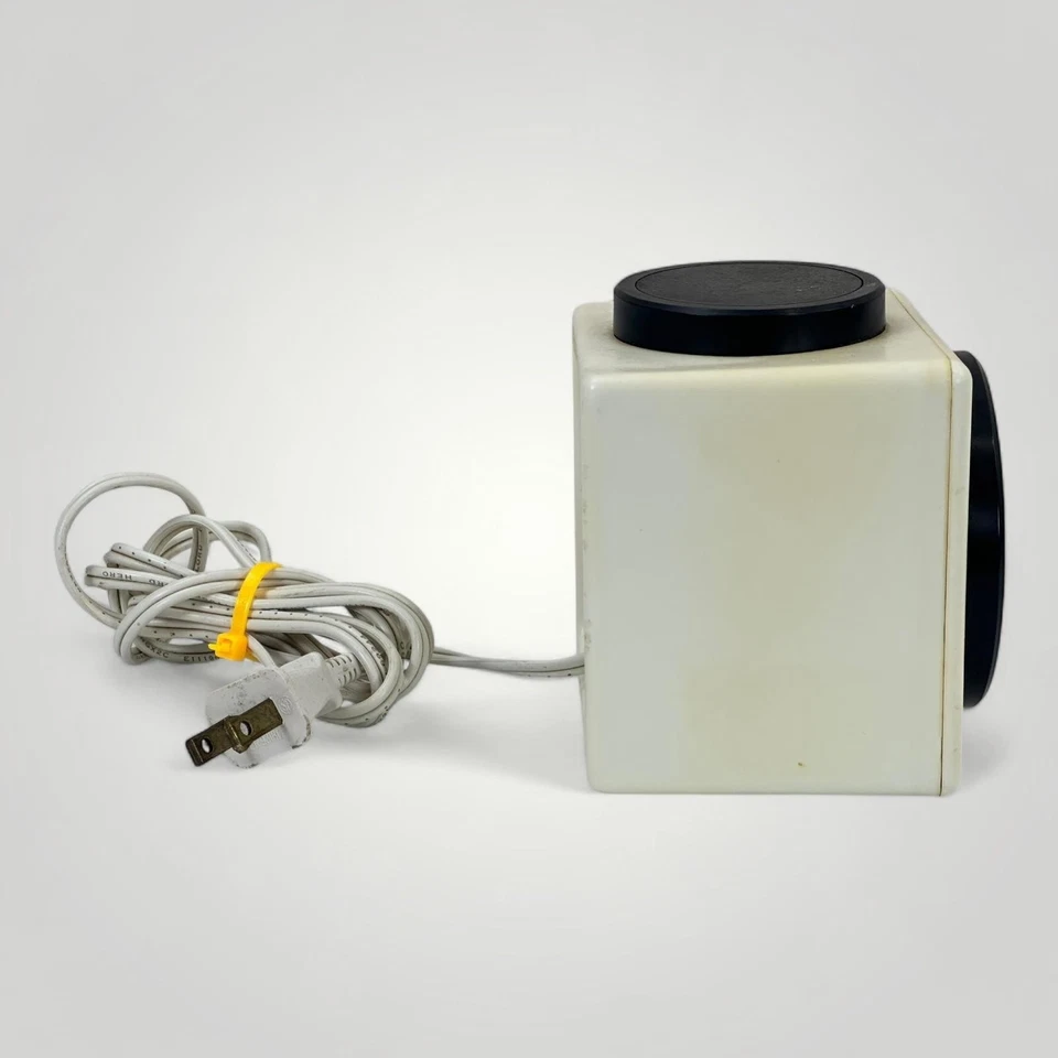 Reloj Despertador Eléctrico Timex Diglo Modelo EE. UU. 60-071 Cubo 4" Retro EE. UU. FUNCIONANDO Foto 2 de 4