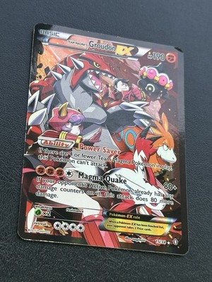 Team Magma's Groudon EX 15/34 XY Double Crisis 2015 Pokemon Card