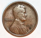 1910-S LINCOLN WHEAT CENT - Very Fine - #3033-5C FREE SHIPPING