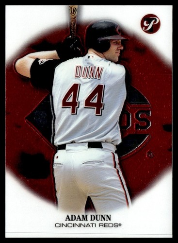 2002 Topps Pristine Adam Dunn #16 card