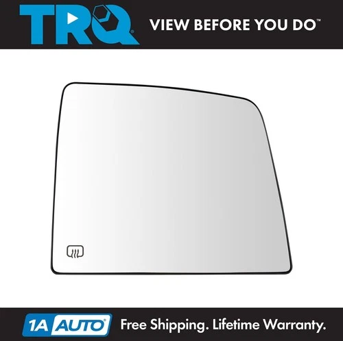 TRQ Right Mirror Glass Fits 2007-2021 Toyota Tundra
