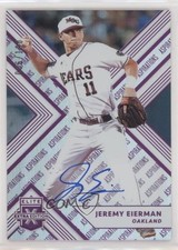 2018 Panini Elite Extra Edition Aspirations Purple 6/100 Jeremy Eierman Auto 0c2