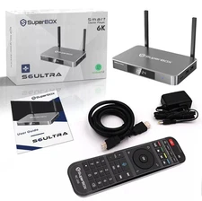 New S6 Ultra - Superbox Android Box. + Backlit Remote, Get It Before Christmas!