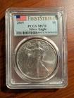 New Listing2019 - Silver American Eagle - PCGS MS 70 First Strike