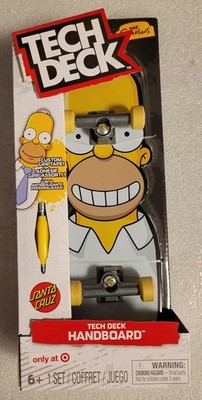 Tech Deck The Simpson Homer Santa Cruz Hand Board 2025 NEW Target