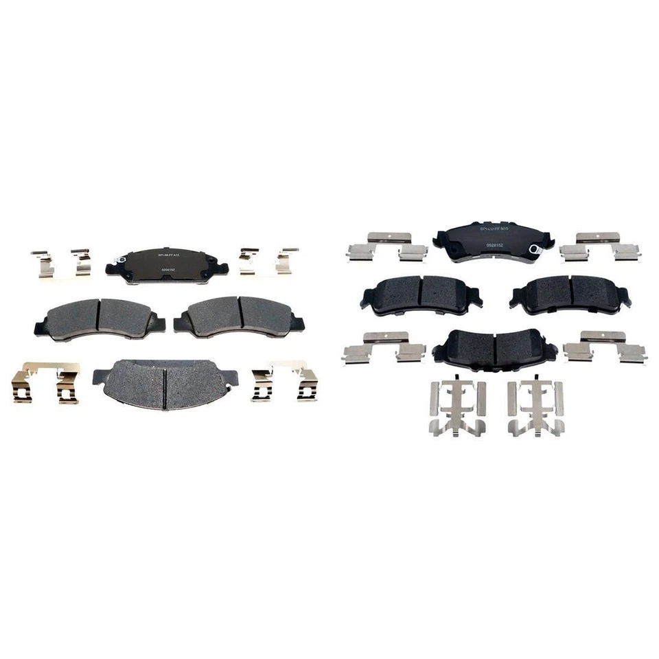 Pastillas de freno de cerámica delanteras y traseras R-Line 2007 clásicas para Chevrolet Silverado 1500 Foto 4 de 4