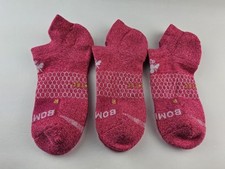 Bombas Hex-Tec Athletic Ankle Socks Lot Of 3 Pairs Size M