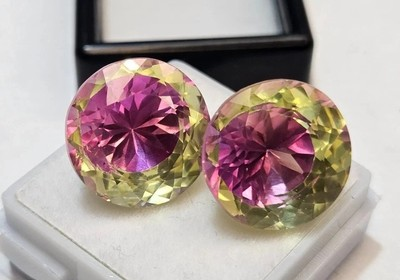 #ad #ad Pitambari Sapphire Round Cut 30 Ct Natural Pair of EGL Loose Gemstone $65.35