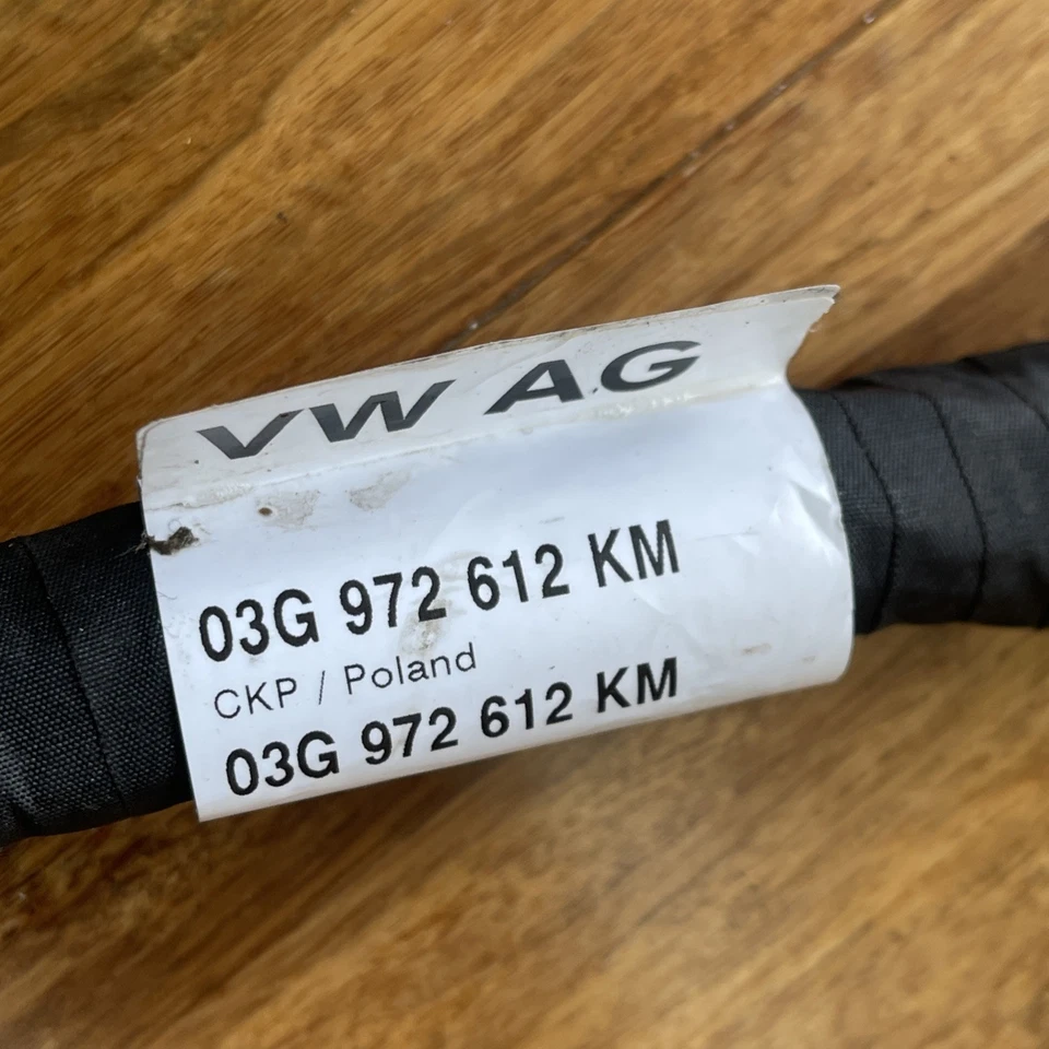 Arnés de cableado del motor Volkswagen Jetta 2005-2006 1,9 L TDI 03G972612 KM OEM Foto 4 de 4