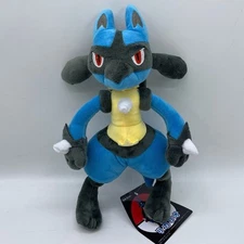 Pokémon Lucario Plush 12 Brand New with Tags Free Shipping