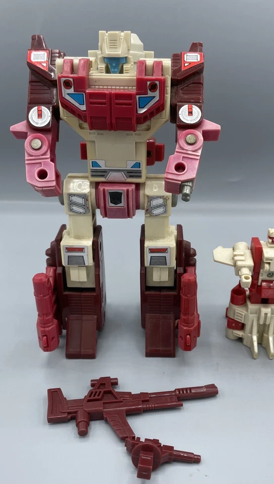 Hasbro Vintage 1987 Transformers G1 Computron Scattershot Strafe & Nosecone - Image 3 of 4
