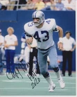 Cliff Harris  8x10 Signed Photo W/ COA Dallas Cowboys #1