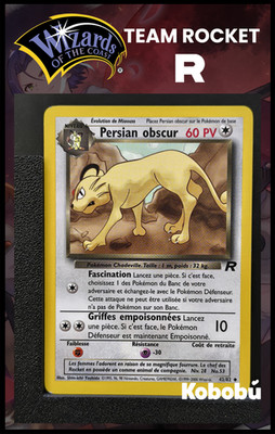 Pokemon Karte Dark Persian 42/82 Edition 2 Team Rocket Wizards 5