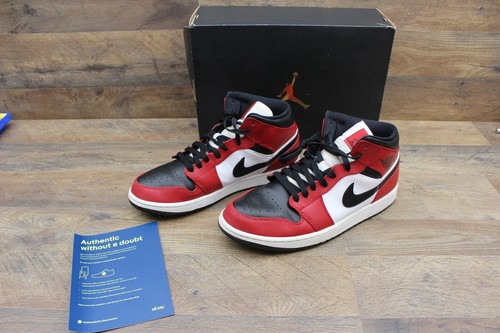Size 11.5 - Jordan 1 Mid Chicago Black Toe 2020