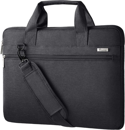 Slim Briefcase Style Laptop Bag with 360° Protection - Fits 13-14 Inch Devices - Picture 3 of 10