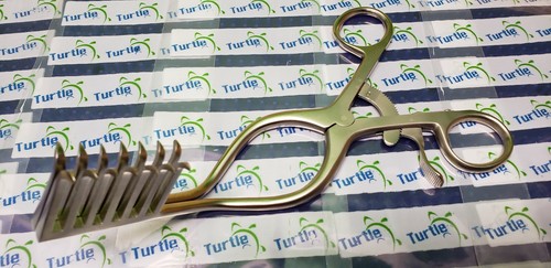 Turtle® TR-29-125 ~ Miskimon Retractor 7" Sharp 7x7 prongs Blade 30mmx40mm - Bild 5 von 7
