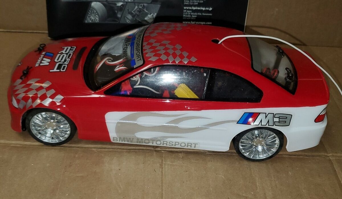 VTG HPI Micro RS4 1/18 4WD BMW M3 with Remote and Box | eBay VTG HPI Micro RS4 1/18 4WD BMW M3 with Remote and Box | eBay