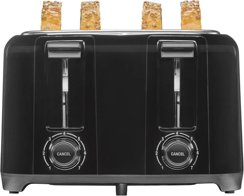 Proctor Silex 4 Slice Toaster with Extra Wide Slots for Bagels, Cool-Touch Walls