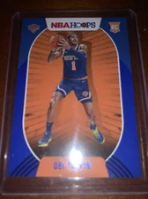 2020-2021 Panini NBA Hoops BLUE Variation Obi Topin rookie Card #226