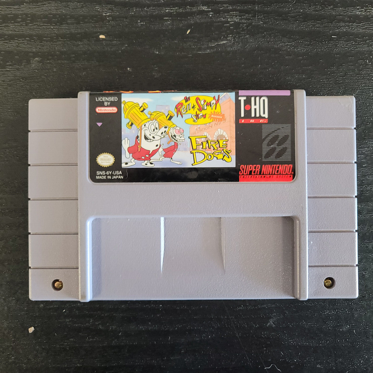 Ren & Stimpy Show: Fire Dogs (Super Nintendo Entertainment Ren & Stimpy Show: Fire Dogs (Super Nintendo Entertainment