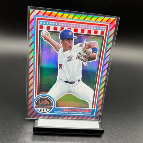 2025 Panini Stars & Stripes USA Baseball Parallels - Green, Stars & Stripes - Picture 169 of 227