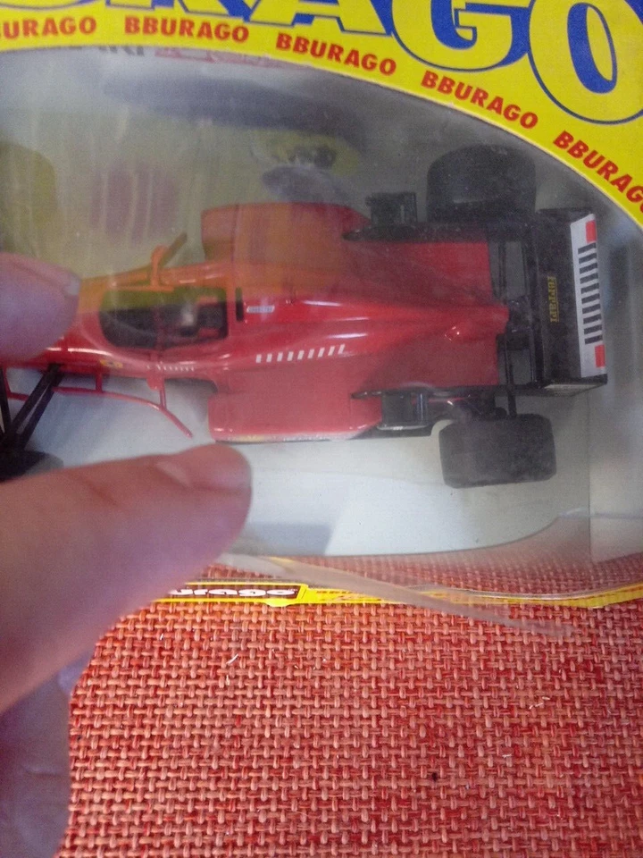 FERRARI F310 M. SCHUMACHER (1996) BBURAGO 1:24 COME DA FOTO - Immagine 2 di 4