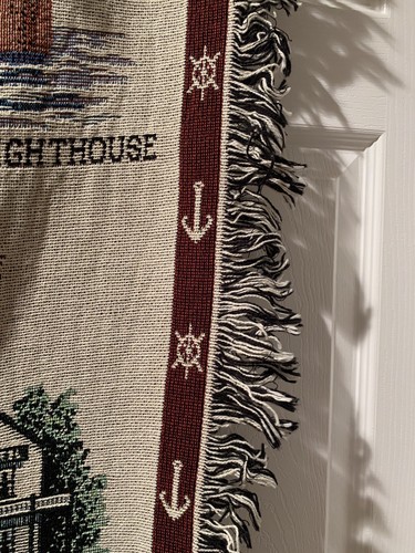 Harsens Island St Clair Michigan History Throw Blanket Historic Hotels Rare NEW - Picture 11 of 24