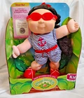 Cabbage Patch Kids Soft Sculpt Doll Kristen Jeannine Sept 11th Nautical Outfit